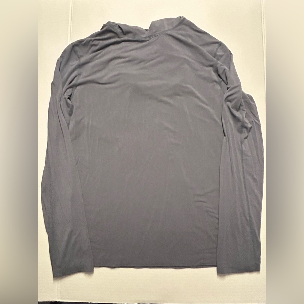 Navas Lab Men’s Gray Stretch Pullover Hoodie Size Large